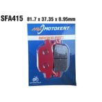 Mondial Buccaneer 250İ - Nevada Arka Fren Disk Balatası Sfa415 A Kalite