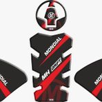 Mondial Drift 125 L Tank Pad Kırmızı Siyah
