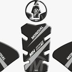 Mondial Drift 125 L Tank Pad Siyah Gri