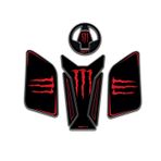Mondial Drift L Tank Pad Set Kırmızı Monster Edition Redlinegrafik