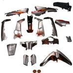MONDİAL KAPORTA SETİ 100 KH - MFH GRİ