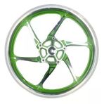 Mondıal Kd125-F On Jant Celık (2.15X17) (Yesıl) Orjınal