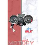 Mondial Kt 125 Kilometre Saati Gösterge Paneli Çift Halat - Devir Saati Telli