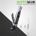 Mondial Vulture 125 Yükseklik Ayarlı Metal Yan Sehpa Ayk0437