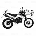 Mondial X-Treme Max 200 İ Monster Energy Desing Sticker Set Beyaz