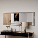 MONEayna Buhem Ayna 40x120 Cm Dresuar Ve Salon Ofis Boy Aynası Beyaz