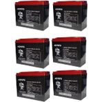 Monero 12V-20 Amper Dik -Yeni Tarihli- E-Bıke Elektrikli Bisiklet- Akü 6'Lü Paket 24 Amper Ebatlarında Ebatlar: 180 X 78 X 170Mm