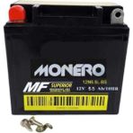 Monero Akü 12v 5ah Motosiklet Aküsü [113*68*105]