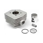Monero Mobylette Airsal 47 mm Çift Sekman Silindir Piston Seti