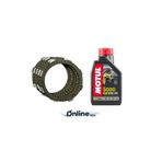 monero Mondial Vulture 125İ Debriyaj Balata Yağ Set Motul 5000 Obdb007