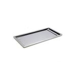 monero Motosiklet Paslanmaz Plakalık Krom Saç 25cm X 16cm MT003
