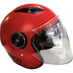 Monero Nxo Güneş Vizörlü Açık Kask - Kırmızı