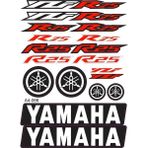 Monero Yamaha Yzf R25 Sticker Yazı Seti Kırmızı