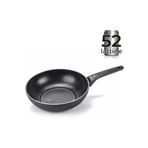 Moneta Recy 28 cm Wok Tava siyah