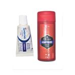MONİCATİME Old Spice+ipana Captaın Şampuan 50 Ml+ipana 3d Whıte Diş Macunu 15 ml (SEYEHAT BOY)