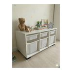 Moniev Kids Beyza 6 Sepetli Çok Amaçlı Dolap Oyuncak Dolabı
