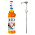 Monin 700 ml Şekersiz Karamel Şurubu + Şurup Pompası