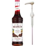 Monin Çikolata Şurubu 700 ml + Şurup Pompası - Cafe Crema