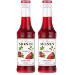 Monin Çilek Kahve & Kokteyl Şurubu, 250 ml (2 paketi)