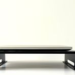 Monitör Standı - Laptop Standı - Monitör Yükseltici - Metal -Mat Siyah