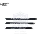 Monk Nova Rod Alüminyum Kısa Stabilizatör 10" Siyah Renk Aşınmaya Dayanıklı Kaplama