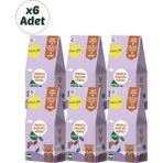 Monn Bio Organik ve Vegan Kakaolu Ruşeymli Çocuk Bisküvi 50 gr 6'lı - 6 Adet