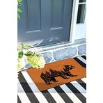 Monnhein Ayı Kapı Önü Paspası Dekoratif Kapı Paspası Dış Mekân Paspas Ev İçi Paspası 45x70cm