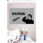 Monnhein Basmak Bedava Çok Amaçlı İç ve Dış Mekan Dekoratif Kapı önü Paspası 45x70