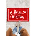 Monnhein Dekoratif Kapı önü Paspas, Dış Mekan/Ev İçi/Banyo/Mutfak/Yatak Odası/Giriş Paspasları Noel Süslü Yılbaşı