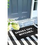 Monnhein Dekoratif Kapı önü Paspas, Dış Mekan/Ev İçi/Banyo/Mutfak/Yatak Odası/Giriş Paspasları Shoes Off