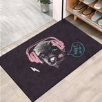 Monnhein Kapı Önü Paspası - Modern ve Şık Kapı Paspası | Ev, Ofis ve Dış Mekân Kullanımı İçin (Woof Style) 40x60