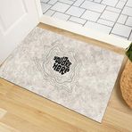 Monnhein Kapı Önü Paspası - Modern ve Şık Kapı Paspası | Ev, Ofis ve Dış Mekân Kullanımı İçin (You Are Here Minimalist) 45x65