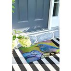 Monnhein Limon Kapı Önü Paspası Dekoratif Kapı Paspası Dış Mekân Paspas Ev İçi Paspası 45x70cm
