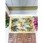 Monnhein Mitoloji Kapı Önü Paspası Dekoratif Kapı Paspası Dış Mekan Paspas Ev Içi Paspası 45x70cm