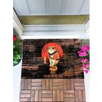 Monnhein Ninja Kedi Kapı Önü Paspası Dekoratif Kapı Paspası Dış Mekan Paspas Ev Içi Paspası 45x70cm
