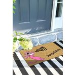Monnhein Pink Panter Kapı Önü Paspası Dekoratif Kapı Paspası Dış Mekân Paspas Ev İçi Paspası 45x70cm