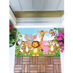 Monnhein Sevimli Hayvanlar Kapı Önü Paspası Dekoratif Kapı Paspası Dış Mekan Paspas Ev Içi Paspası 45x70cm