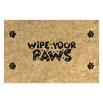 Monnhein Tasarımlı Dekoratif Kapı önü Paspas, Dış Mekan/Ev İçi/Banyo/Mutfak/Yatak Odası/Giriş Paspasları (Paws, 45X70)