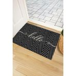 Monnhein Zigzag Home Kapı Önü Paspası - Renkli - 45 x 65 cm