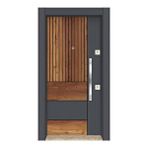 Mono Çelik Kapı Daire Kapısı Çelik Kapı Mn-1108 Antrasit