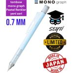 Mono Graph Pastel Renk Uçlu Kalem 0.7 mm Yeni Ürün Tombow - mekanik uçlu - Çok Renkli - 0.5