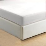 Monohome %100 Pamuklu Ranforce Fitted Beyaz Tek Kişilik Lastikli Çarşaf 100*200 - 100 x 200 cm