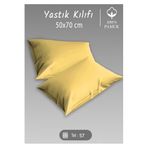 MONOHOME 2'li Premium%100 Pamuk Yastık Kılıfı 50x70 cm Sarı, MONOHOME69629