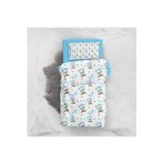 MONOHOME Blue Beer 3D Pamuk Saten Bebek Nevresim Takımı 100x150 cm, monohome3077