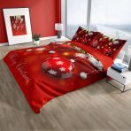 Monohome Cattleya Ny Balls 3d Pamuk Saten Çift Kişilik Nevresim Takımı