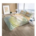 Monohome Cattleya Silvery 3d Pamuk Saten Çift Kişilik Nevresim Takımı