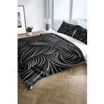 Monohome Cattleya Zebra 3D Pamuk Saten Çift Kişilik Nevresim Takımı