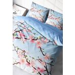 Monohome Cherry Blosom 3D Renkli Çift Kişilik 200x220 cm Nevresim Takımı