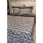 MONOHOME Çift Kişilik Jakar Dokuma Pike Takımı, Kapiçino, 220x240cm, pike4344