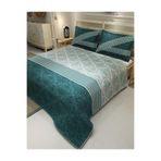 MONOHOME Çift Kişilik Jakar Dokuma Pike Takımı, Yeşil, 220x240cm, pike4344